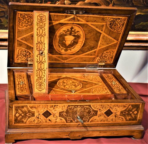 Inlaid Coffer Louis XIV